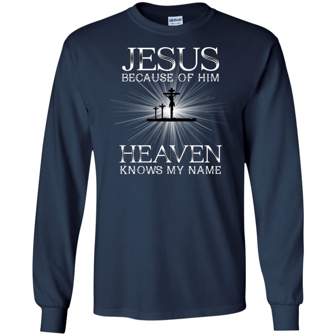 Heaven Knows My Name-T-Shirt & Hoodie-Long Sleeve T-Shirt-Navy