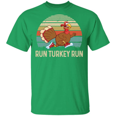 Run Like A Turkey On Thanksgiving Funny Running Runner Gift-T-Shirt & Sweatshirt-Classic T-Shirt-Irish Green
