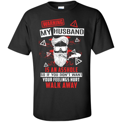 My Husband Is An A**hole-T-Shirt & Hoodie-Classic T-Shirt-Black