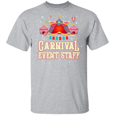 Carnival Event Staff Circus Party Carnival Distressed-T-Shirt & Hoodie-Classic T-Shirt-Sport Grey