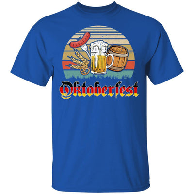 Vintage Oktoberfest Drinking Germany Beer Oktoberfest-T-Shirt & Hoodie-Classic T-Shirt-Royal