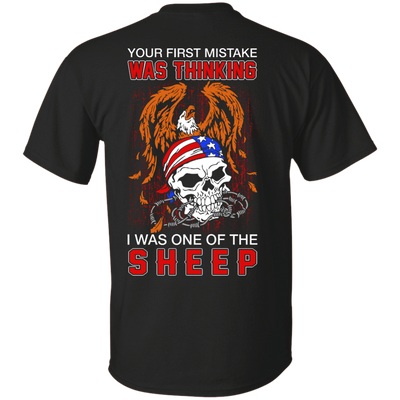 Your First Mistake Was Thinking I Was One Of The Sheep-T-Shirt & Hoodie-Classic T-Shirt-Black