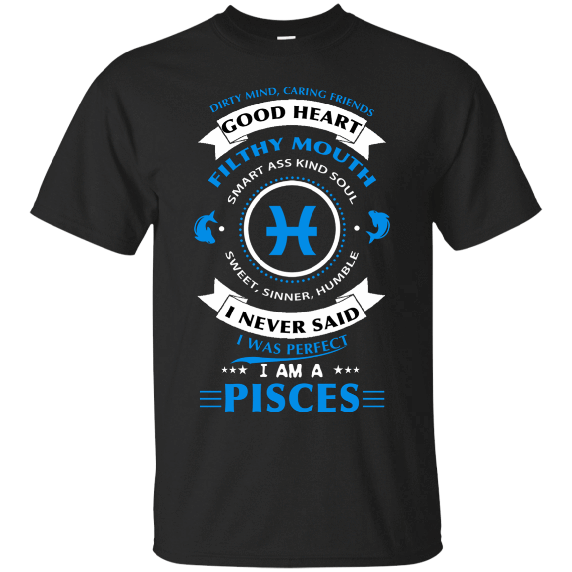 I'm A Pisces-T-Shirt & Hoodie-Classic T-Shirt-Black