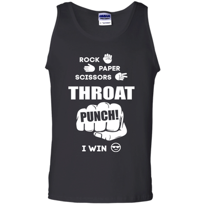 Throat Punch - I Win-T-Shirt & Hoodie-Unisex Tank-Black