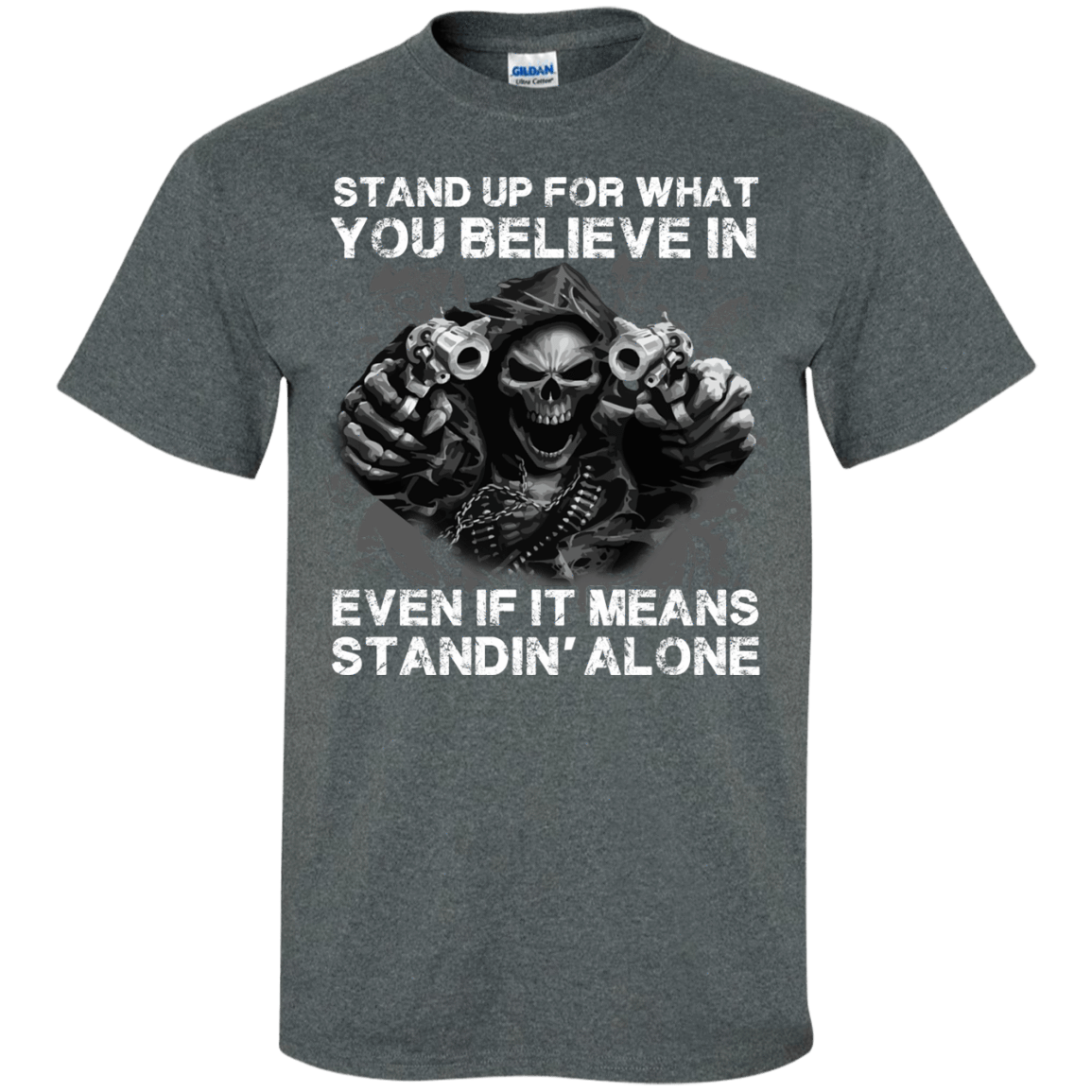 STAND UP FOR WHAT YOU BELIEVE-T-Shirt & Hoodie-Classic T-Shirt-Dark Heather