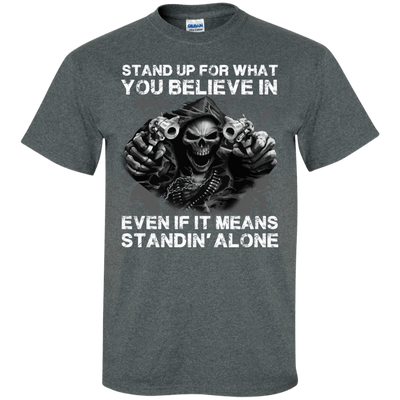 STAND UP FOR WHAT YOU BELIEVE-T-Shirt & Hoodie-Classic T-Shirt-Dark Heather