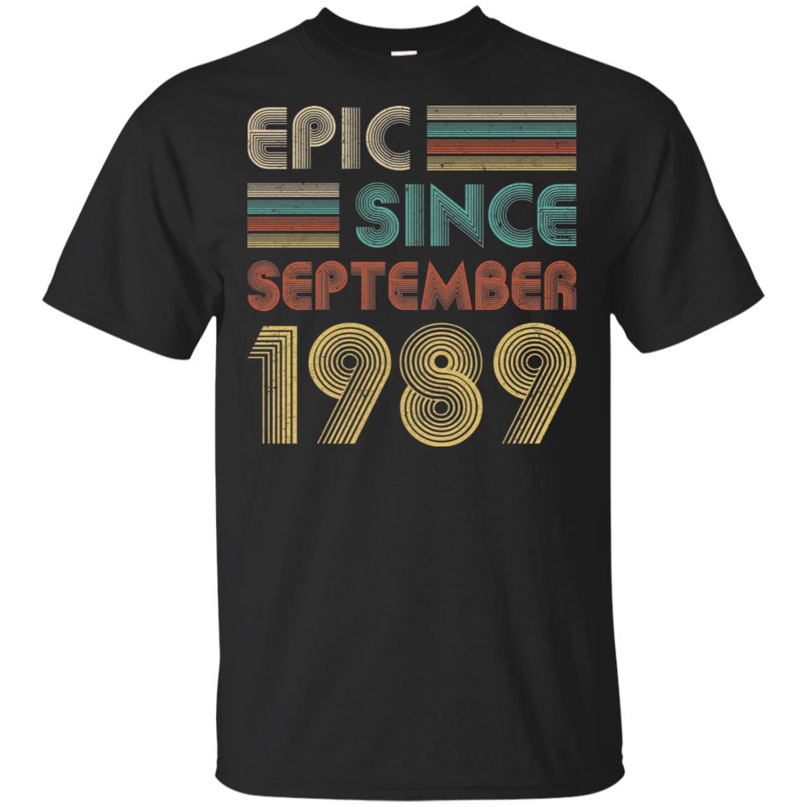Epic Since September 1989 33th Birthday Gift 33 Yrs Old