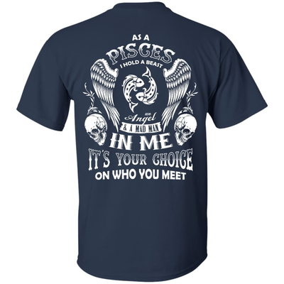 As A Pisces I Hold A Beast An Angel A Madman In Me-T-Shirt & Hoodie-