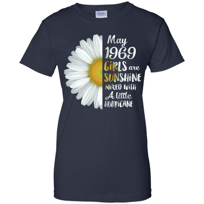 May Girls 1969 52th Birthday Gifts-T-Shirt & Tank Top-Women's T-Shirt-Navy