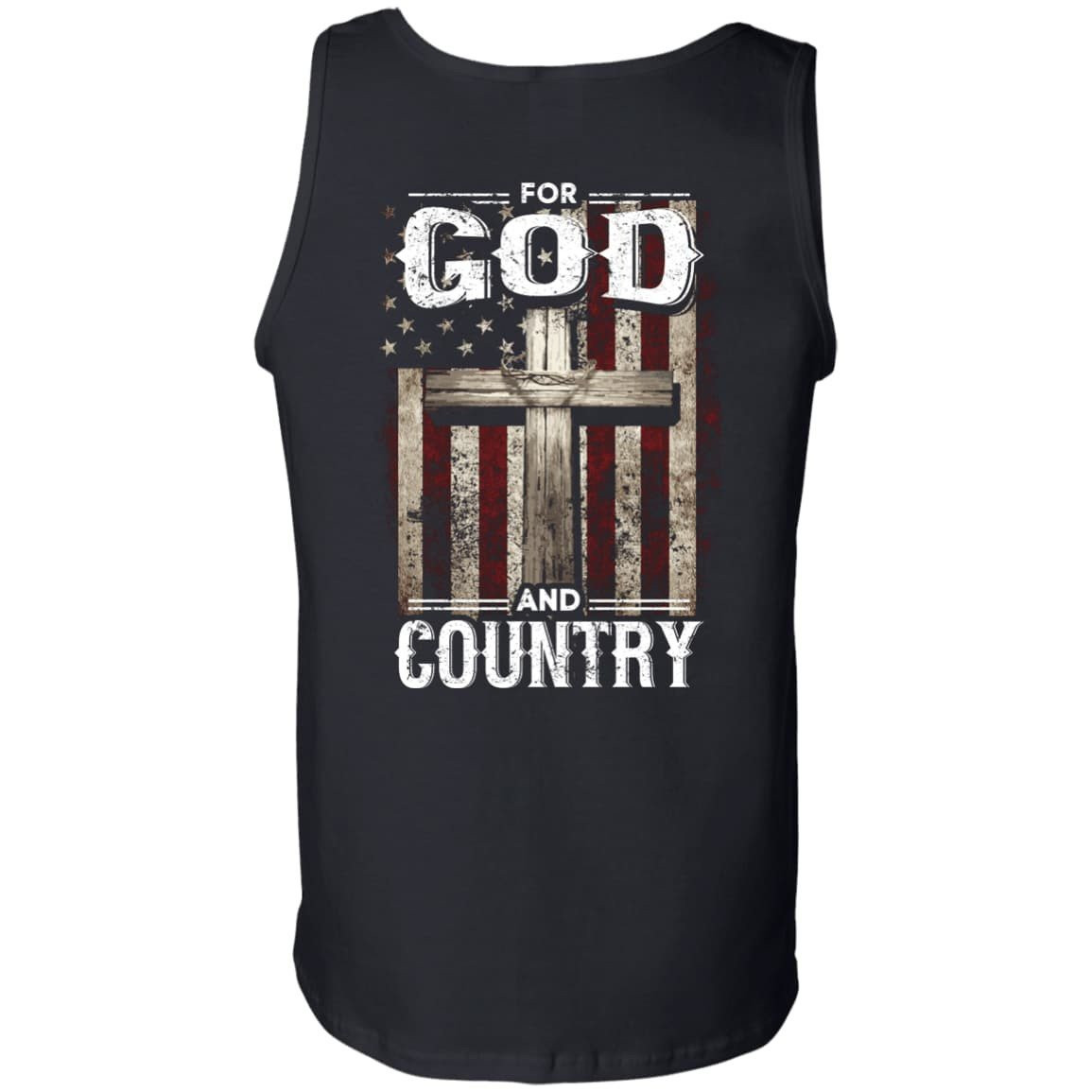 For God and Country-T-Shirt & Hoodie-Unisex Tank-Black