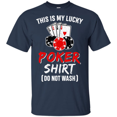 This Is My Lucky Poker-T-Shirt & Hoodie-Classic T-Shirt-Navy