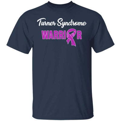 Turner Syndrome Warrior-T-Shirt & Hoodie-Classic T-Shirt-Navy