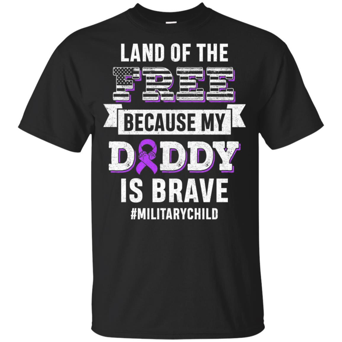 Military Child Month Purple Up Free Brave Dad Pride Youth