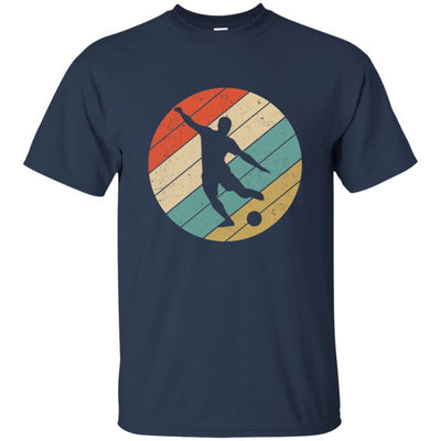Retro Vintage Soccer Gifts-T-Shirt & Tank Top-Classic T-Shirt-Navy
