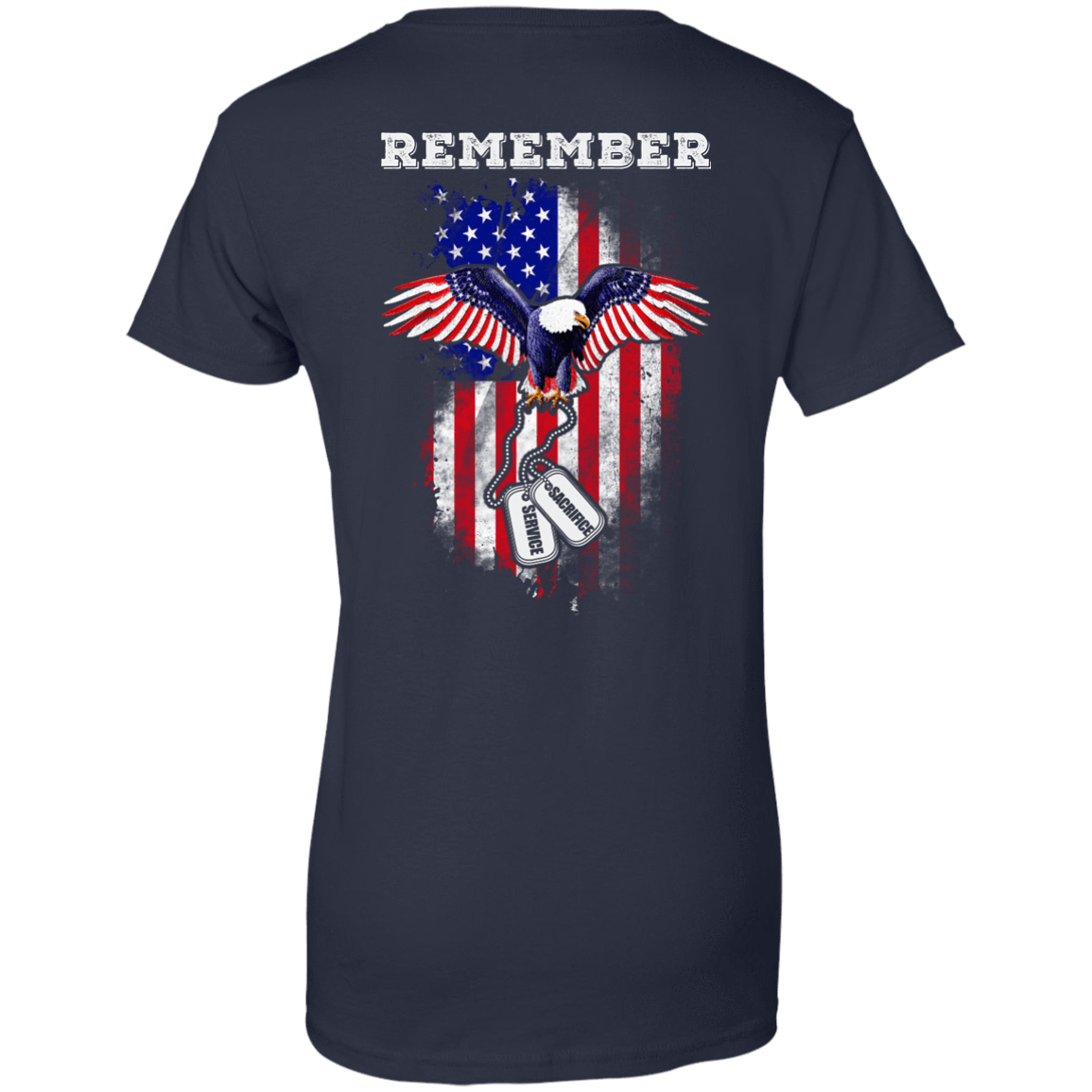 Remember Sacrifice Service-T-Shirt & Hoodie-Women's T-Shirt-Navy
