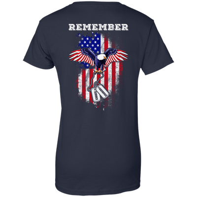 Remember Sacrifice Service-T-Shirt & Hoodie-Women's T-Shirt-Navy
