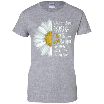 December Girls 1994 27th Birthday Gifts-T-Shirt & Tank Top-Women's T-Shirt-Sport Grey