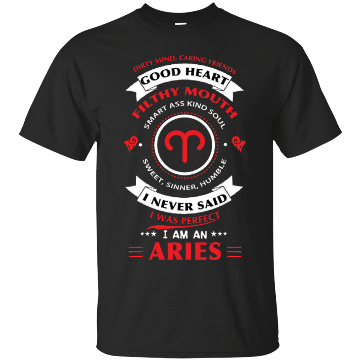 I'm An Aries-T-Shirt & Hoodie-Classic T-Shirt-Black