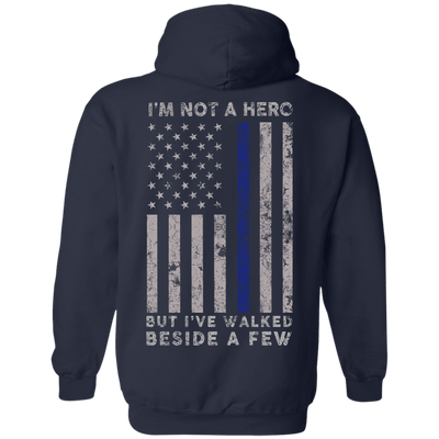 I'm Not A Hero-T-Shirt & Hoodie-Pullover Hoodie-Navy