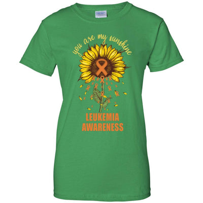 You Are My Sunshine Leukemia Awareness-T-Shirt & Hoodie-Women's T-Shirt-Irish Green