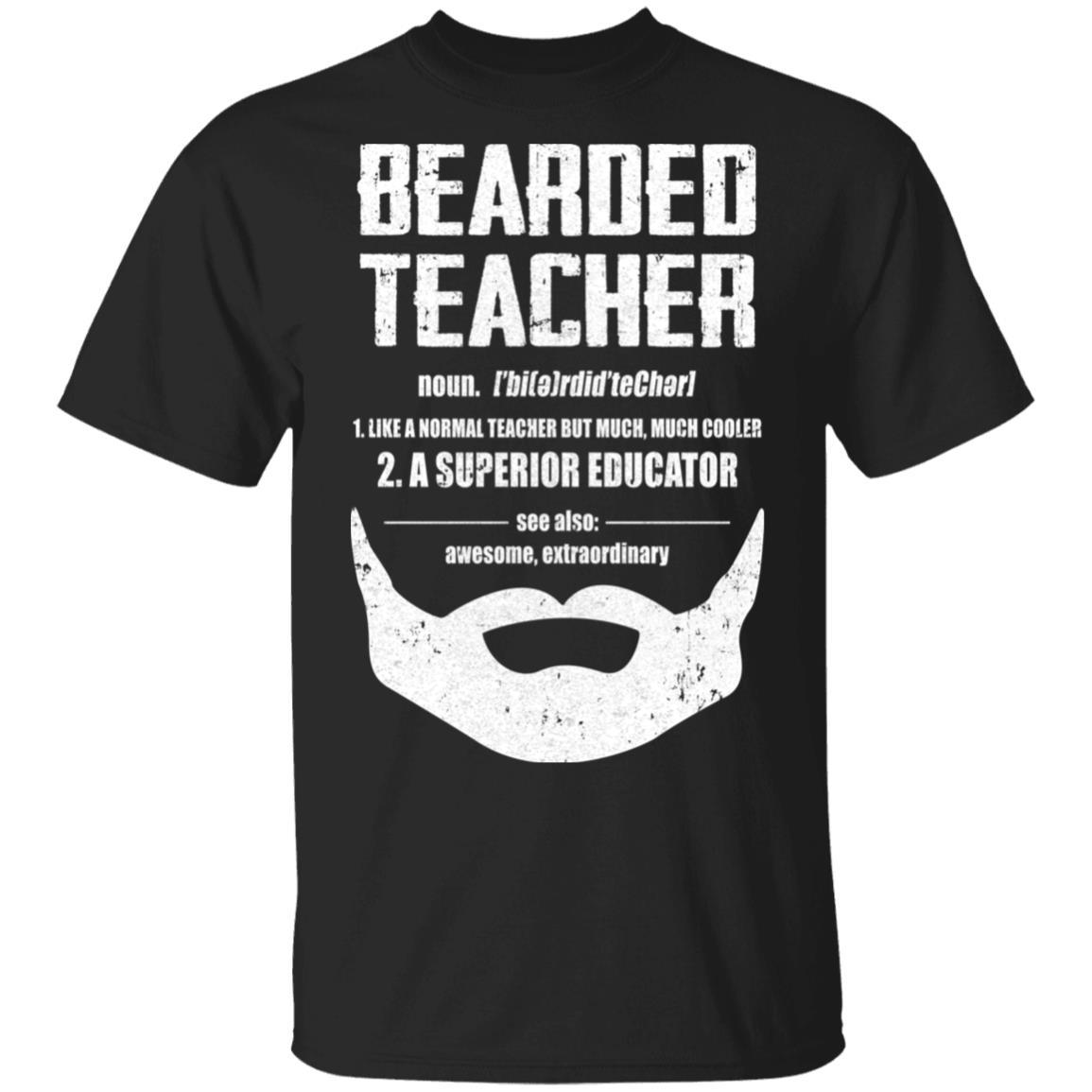 Bearded Teacher Like A Normal Teacher But Much Cooler