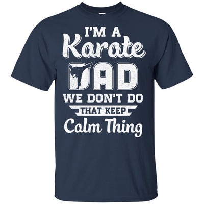 Funny Karate Dad Fighting Kyokushin Gifts-T-Shirt & Hoodie-Classic T-Shirt-Navy