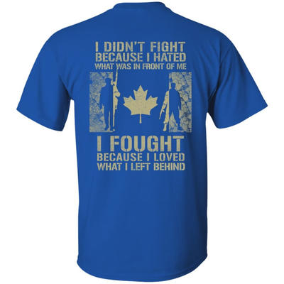 Canada Veteran Affairs-T-Shirt & Hoodie-Classic T-Shirt-Royal