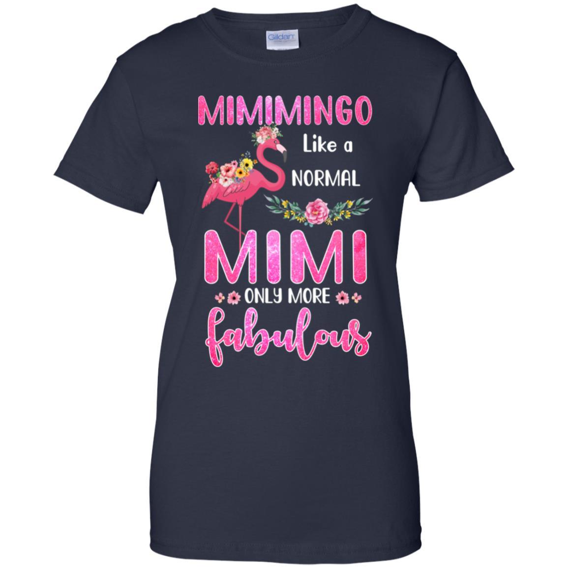 Mimimingo Like A Normal Mimi Only More Fabulous Mom-T-Shirt & Hoodie-Women's T-Shirt-Navy