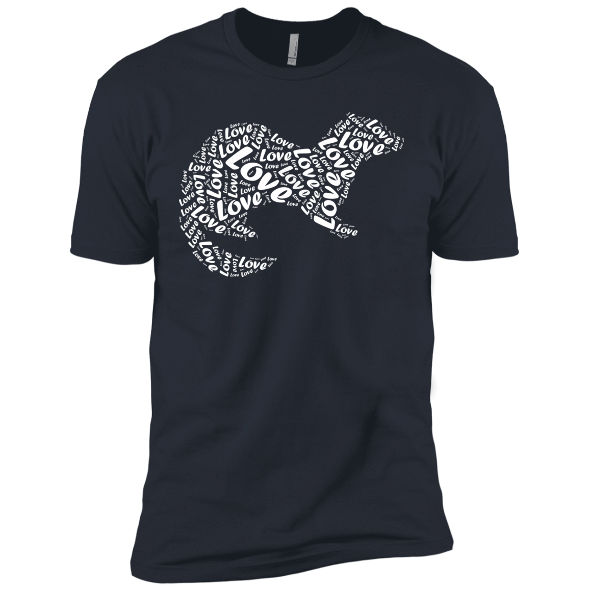 I Love Ferret-T-Shirt & Hoodie-Premium T-Shirt-Indigo