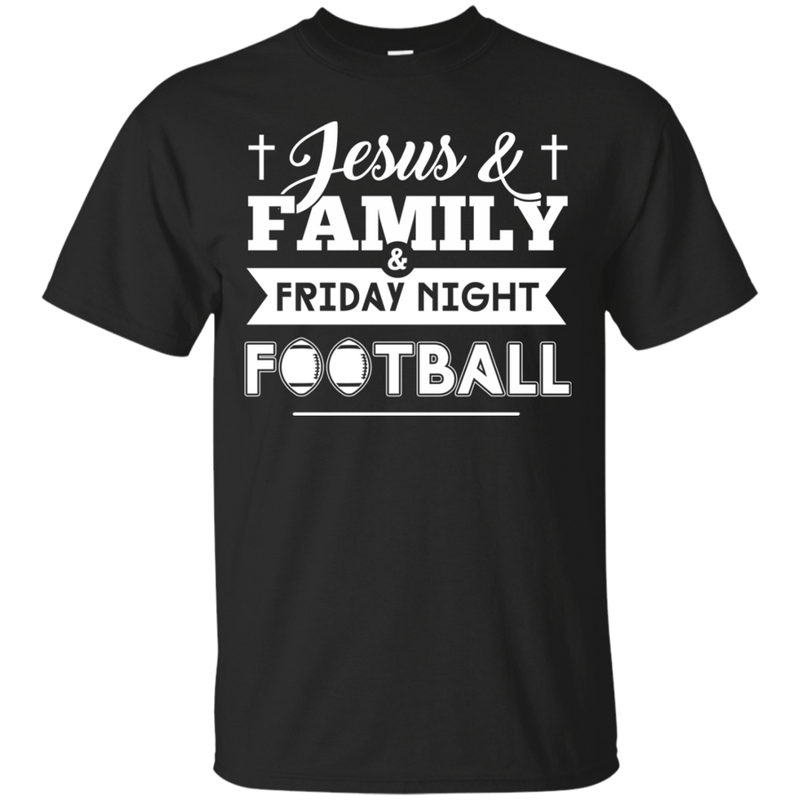 JESUS FAMILY Friday night FOOTBALL-T-Shirt & Hoodie-Classic T-Shirt-Black