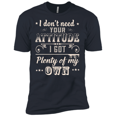 I Don't Need Your Attitude-T-Shirt & Hoodie-Premium T-Shirt-Indigo