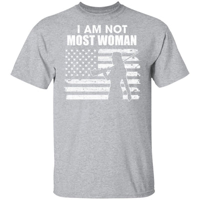 I Am Not Most Women Hunting Hunter Girls Women-T-Shirt & Hoodie-Classic T-Shirt-Sport Grey