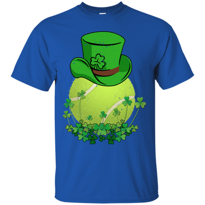 Shamrock Tennis Leprechaun St Patricks Day-T-Shirt & Hoodie-Classic T-Shirt-Royal