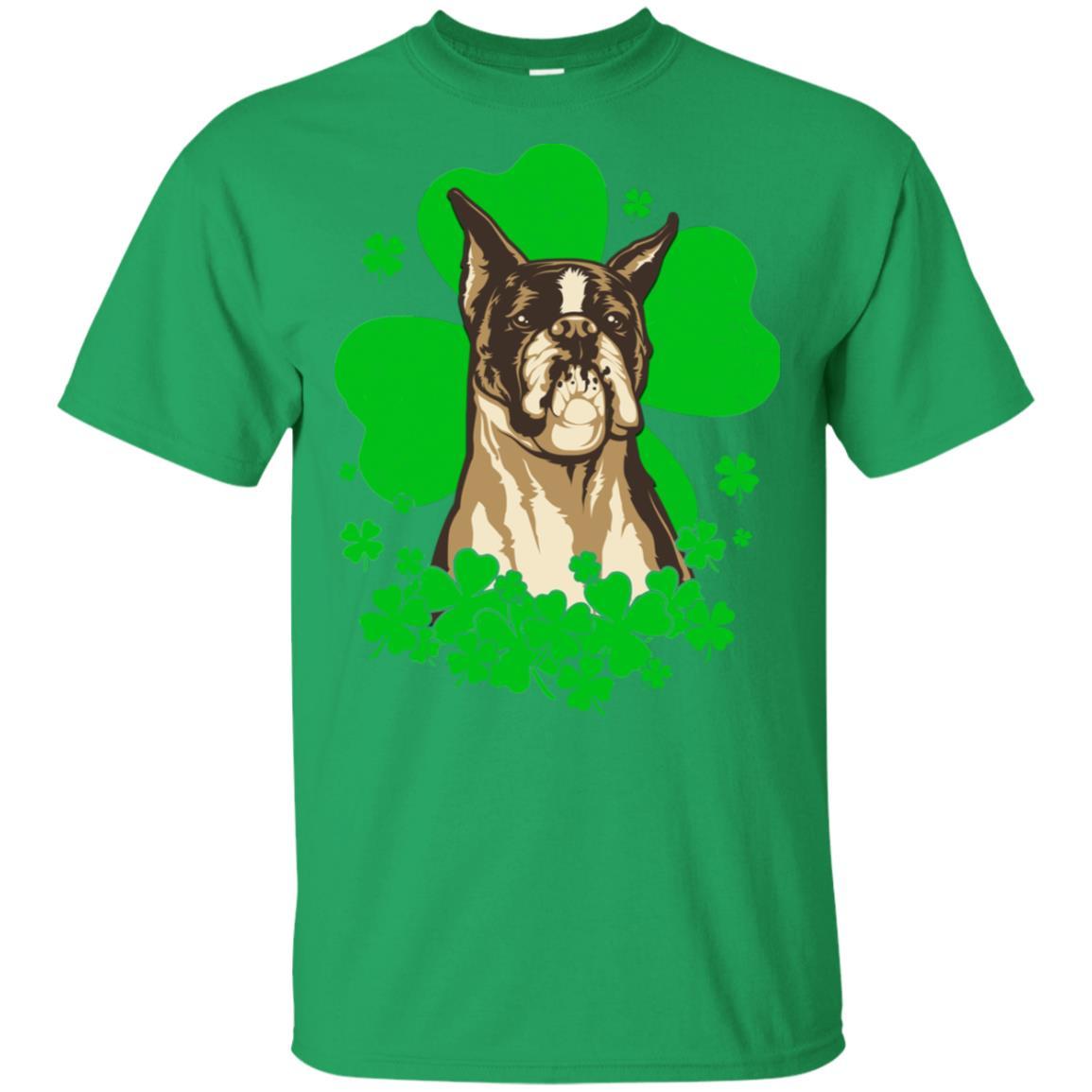 Boxer St. Patrick's Day Clovers