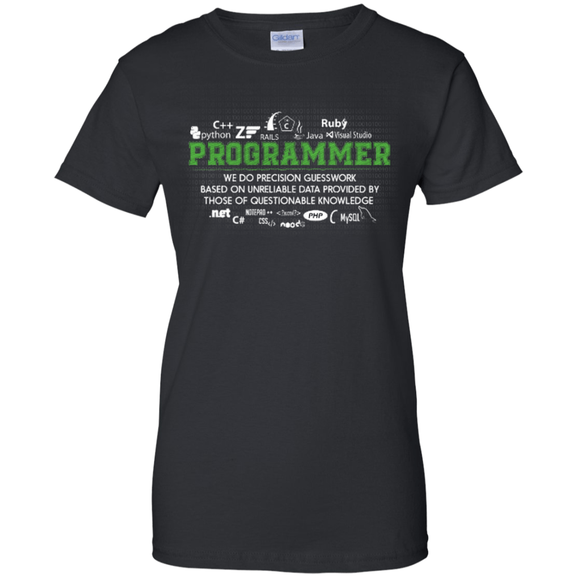 I'm A Programmer-T-Shirt & Hoodie-Women's T-Shirt-Black