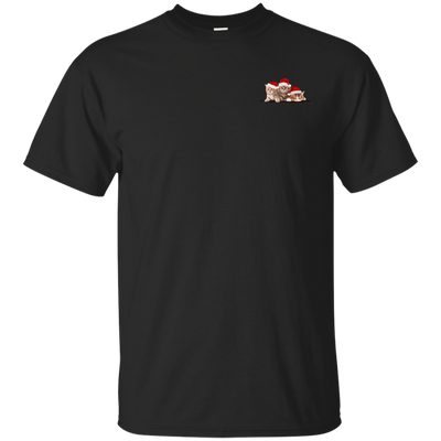 Kitten In A Pocket Cute Cat Christmas-T-Shirt & Hoodie-Classic T-Shirt-Black