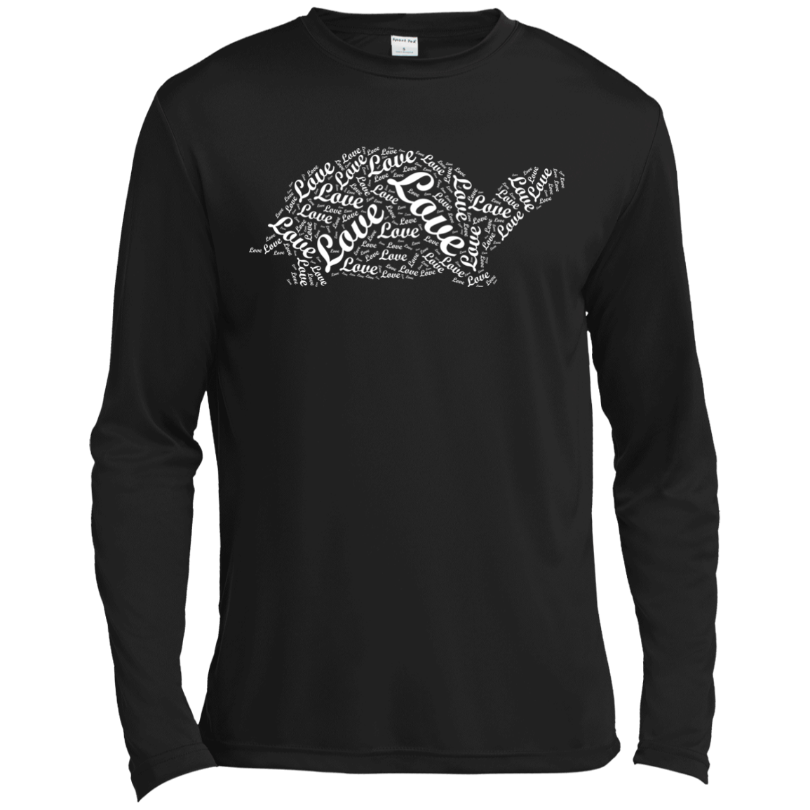I Love Turtles-T-Shirt & Hoodie-Long Sleeve T-Shirt-Black