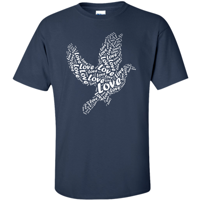 I Love Birds-T-Shirt & Hoodie-Classic T-Shirt-Navy