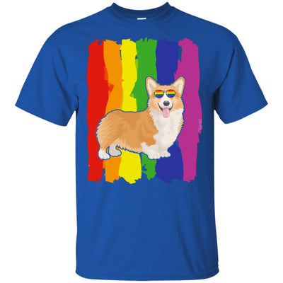 Funny Corgi LGBT LGBT Pride Gifts-T-Shirt & Hoodie-Classic T-Shirt-Royal
