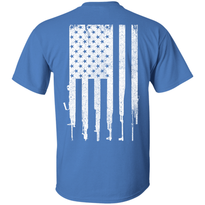 Rifle American Gun Flag-T-Shirt & Hoodie-Classic T-Shirt-Iris