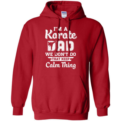 Funny Karate Dad Fighting Kyokushin Gifts-T-Shirt & Hoodie-Pullover Hoodie-Red