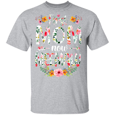 First Mom Now Meemaw Funny New Meemaw Mother's Day Gifts-T-Shirt & Hoodie-Classic T-Shirt-Sport Grey