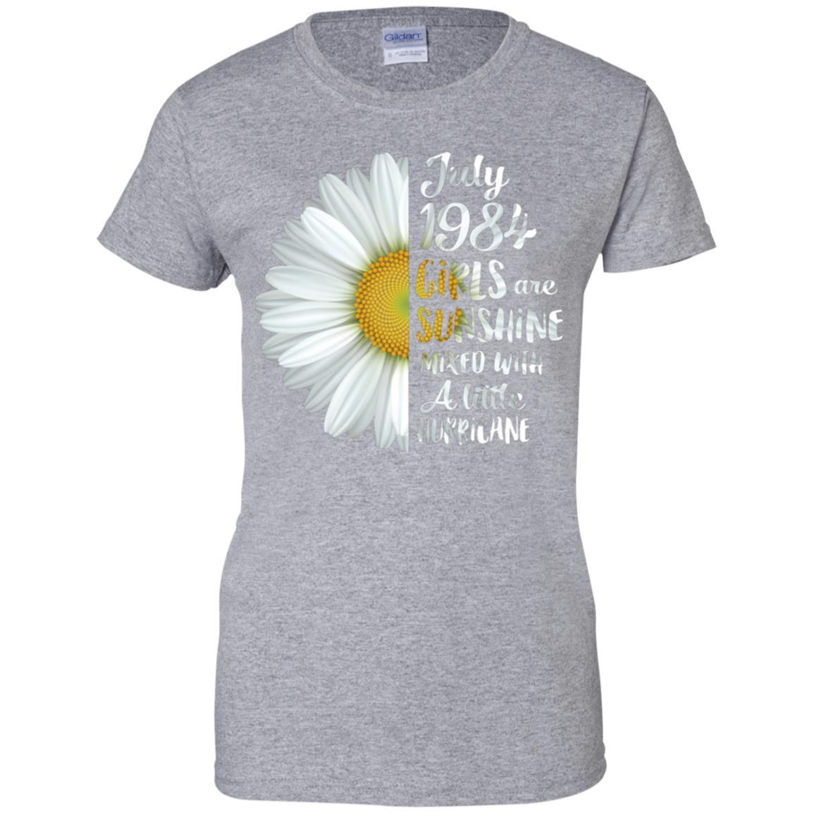 July Girls 1979 42th Birthday Gifts-T-Shirt & Tank Top-Women's T-Shirt-Sport Grey