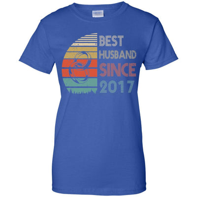 4th Wedding Anniversary Gifts Best Wife Since 2017-T-Shirt & Hoodie-Women's T-Shirt-Royal