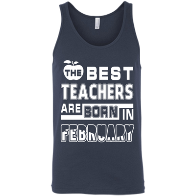 The Best Teachers Are Born In January-T-Shirt & Hoodie-Unisex Tank-Navy