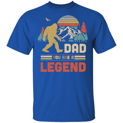 Dad You Are A Legend Walking Forest Bigfoot Father's Day-T-Shirt & Hoodie-Classic T-Shirt-Royal