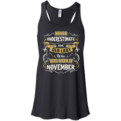 An Old Lady Who Was Born In November-T-Shirt & Hoodie-