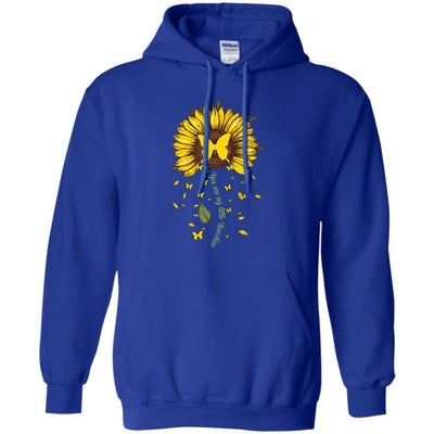 You Are My Little Sunshine Sunflower Butterfly-T-Shirt & Hoodie-Pullover Hoodie-Royal