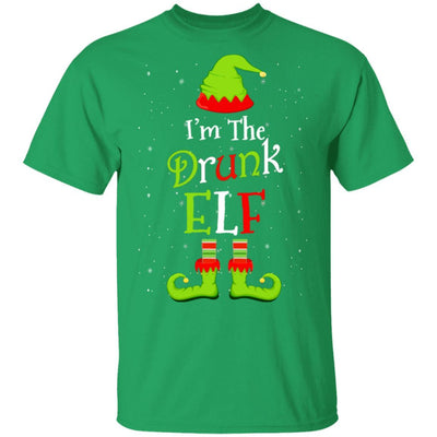 I'm The Drunk Elf Family Matching Funny Christmas Group Gift-T-Shirt & Sweatshirt-Classic T-Shirt-Irish Green