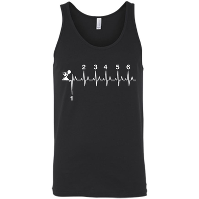 Heartbeat Gear Shifting-T-Shirt & Hoodie-Unisex Tank-Black